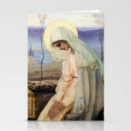 âThe Virgin Maryâ by Mikhail Nesterov Stationery Card Gallery Image 2