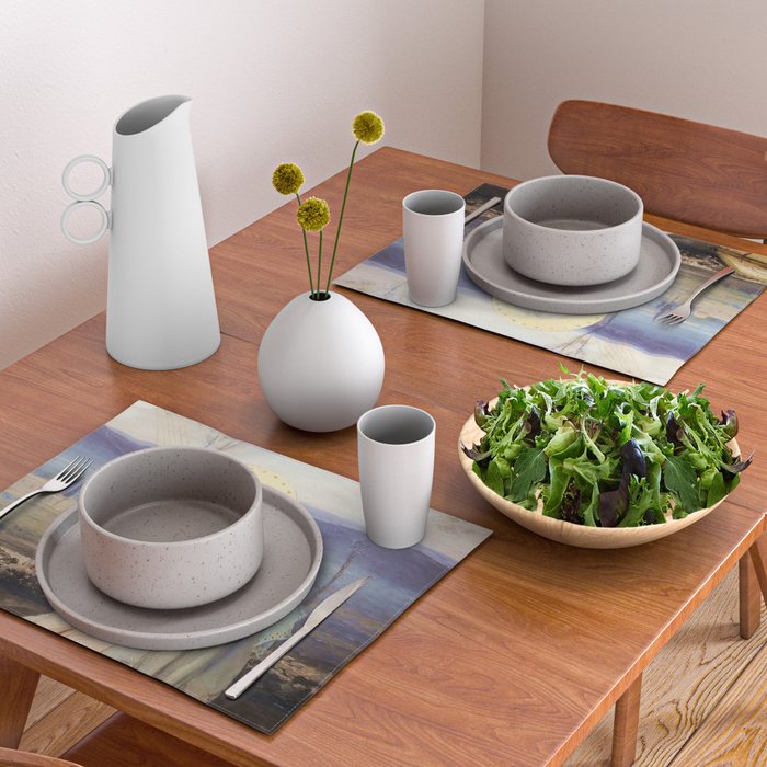 âThe Virgin Maryâ by Mikhail Nesterov Placemat Gallery Image 2