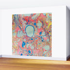 Bubblegum Candy Colors Jawbreaker Layers Pour painting Liquid Colors Funky Psychedelic Lava Lamp Wall Mural Gallery Image 2