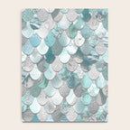 Mermaid Aqua and Grey Notebook Gallery Image 4