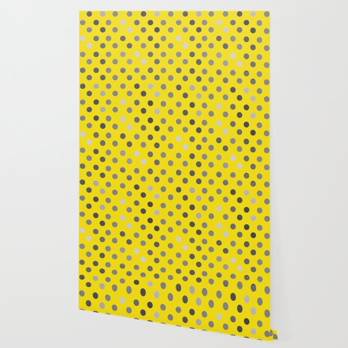 Polka Proton Yellow Wallpaper Gallery Image 2
