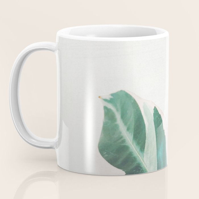 Pink Leaves I Coffee Mug Gallery Image 3