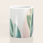Pink Leaves I Coffee Mug Gallery Image 4