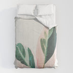 Pink Leaves I Comforter Gallery Image 6