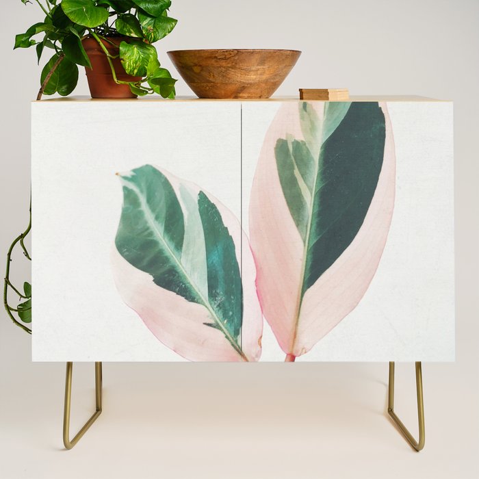 Pink Leaves I Credenza Gallery Image 1