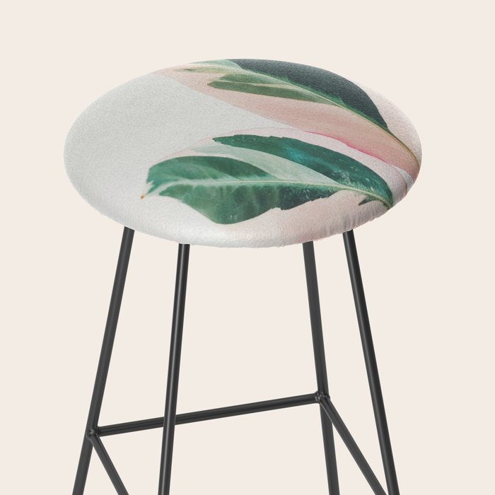 Pink Leaves I Stool Gallery Image 2
