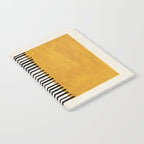 Sunshine Color Field Rothko Inspired Abstract Mid Century Modern Geometric Pattern Notebook Gallery Image 2