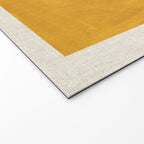 Sunshine Color Field Rothko Inspired Abstract Mid Century Modern Geometric Pattern Welcome Mat Gallery Image 2