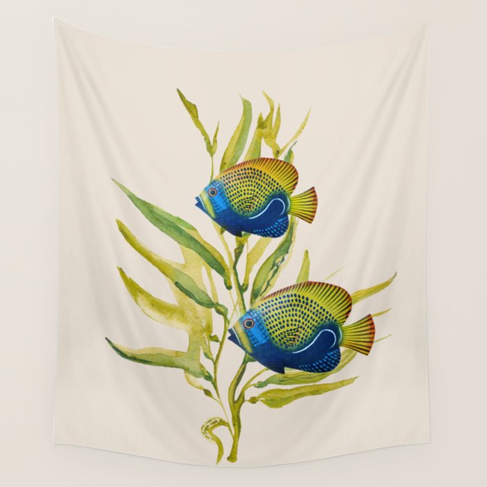 Fishes 2 Wall Tapestry Gallery Image 1