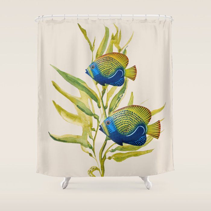 Fishes 2 Shower Curtain Gallery Image 1