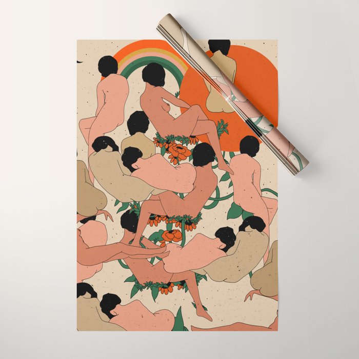Got Your Back Wrapping Paper Gallery Image 1