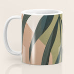 Tropical Leaf- Abstract Art Coffee Mug Gallery Image 3
