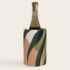 Tropical Leaf- Abstract Art Wine Chiller Gallery Image 2