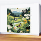 Butterfly Path Wall Mural Gallery Image 2