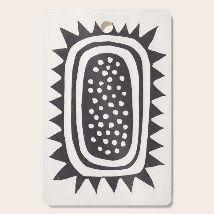 Sunflower / Lino Print Cutting Board Gallery Image 1