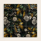 EXOTIC GARDEN - NIGHT Wood Wall Art Gallery Image 1