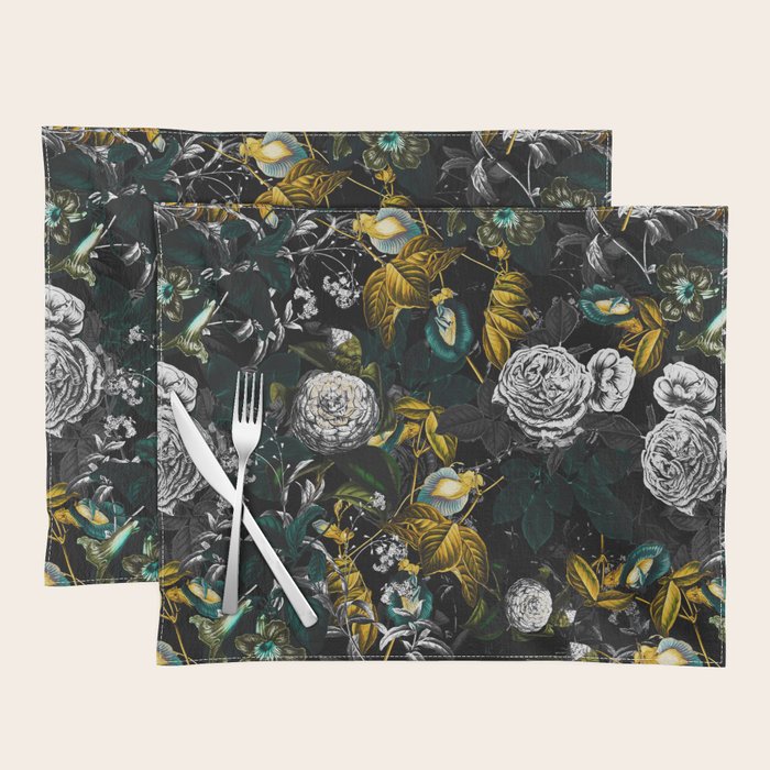 EXOTIC GARDEN - NIGHT Placemat Gallery Image 1
