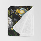 EXOTIC GARDEN - NIGHT Throw Blanket Gallery Image 3