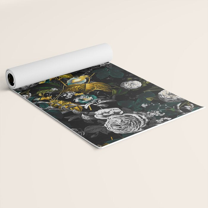 EXOTIC GARDEN - NIGHT Yoga Mat Gallery Image 2