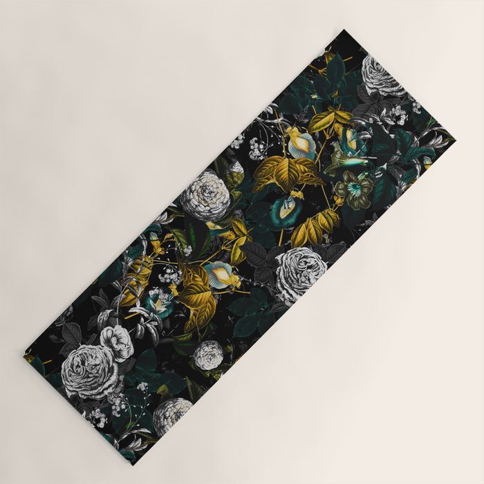 EXOTIC GARDEN - NIGHT Yoga Mat Gallery Image 1