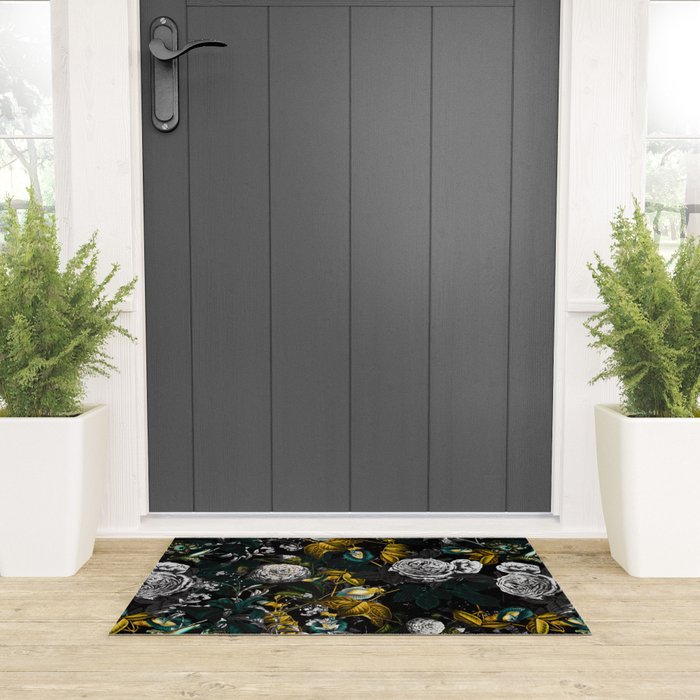 EXOTIC GARDEN - NIGHT Welcome Mat Gallery Image 3
