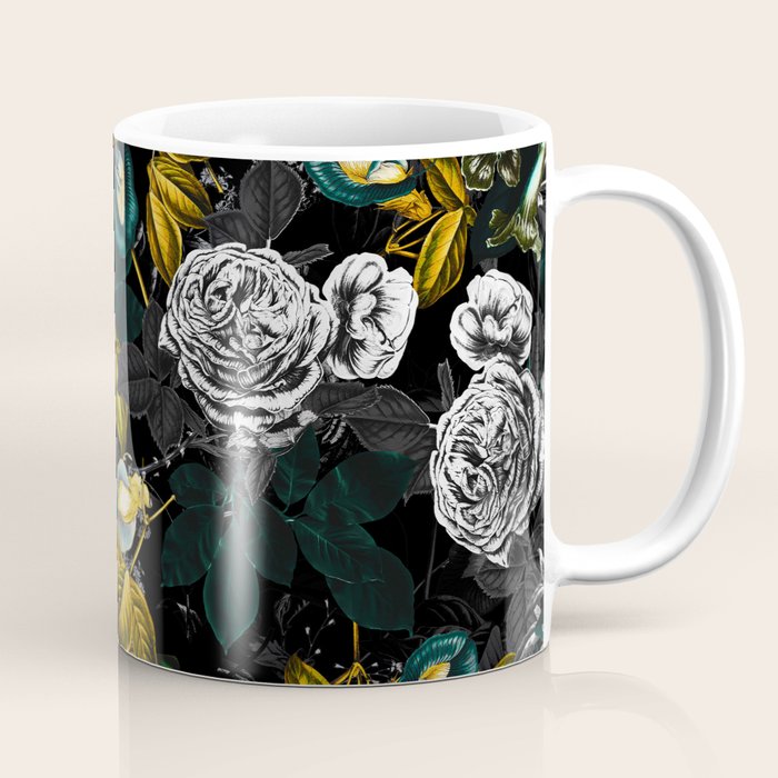 EXOTIC GARDEN - NIGHT Coffee Mug Gallery Image 1