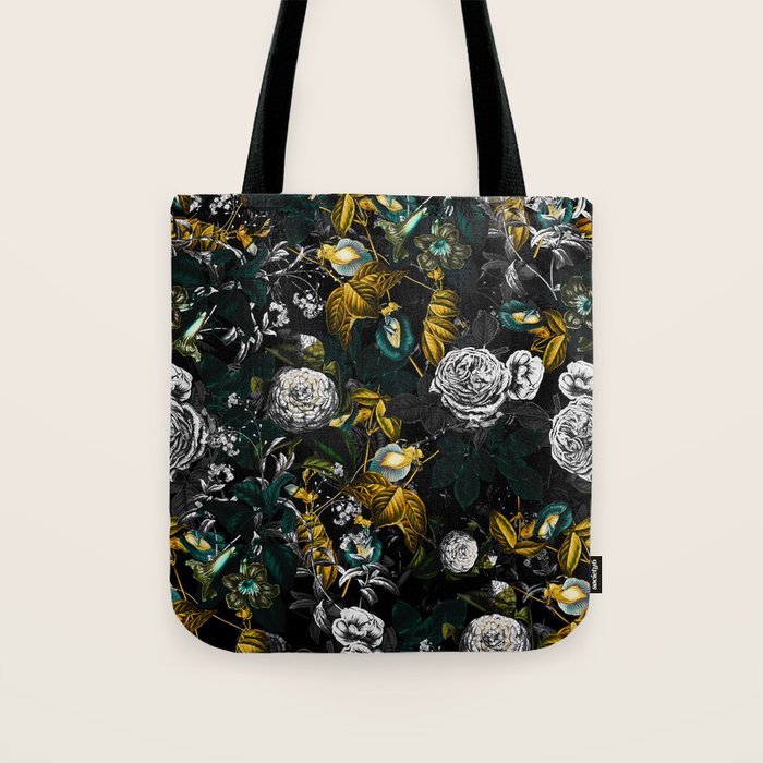 EXOTIC GARDEN - NIGHT Tote Bag Gallery Image 1