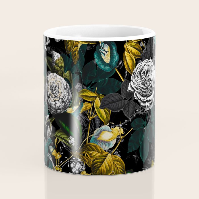 EXOTIC GARDEN - NIGHT Coffee Mug Gallery Image 4