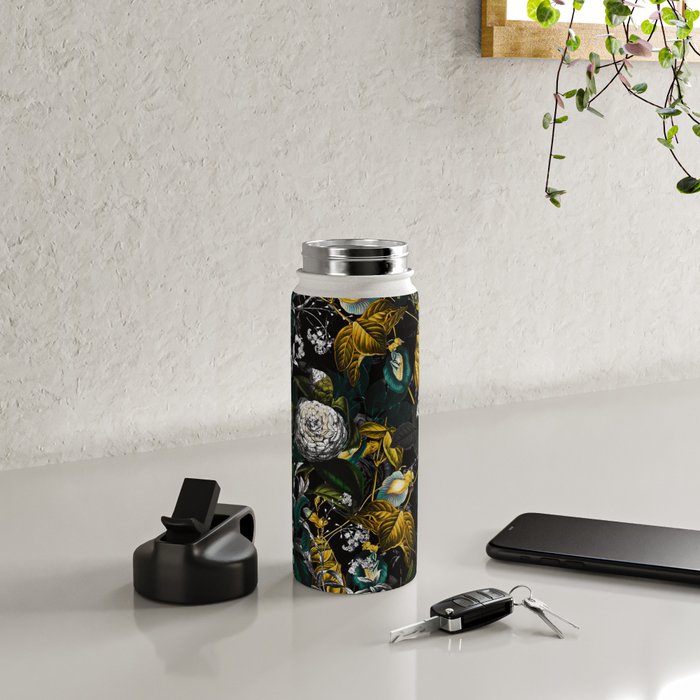 EXOTIC GARDEN - NIGHT Water Bottle Gallery Image 5