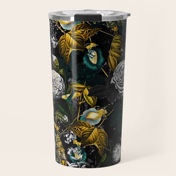 EXOTIC GARDEN - NIGHT Travel Mug Gallery Image 1