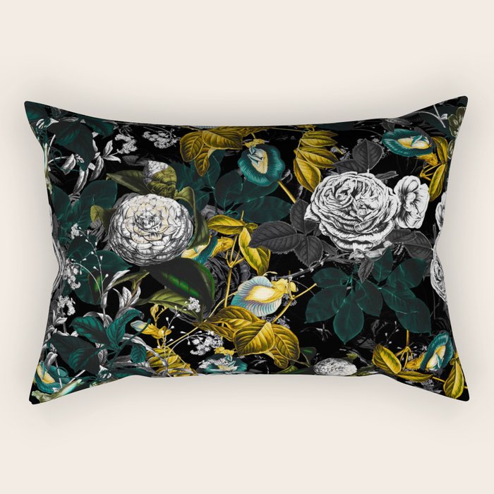 EXOTIC GARDEN - NIGHT Rectangular Pillow Gallery Image 1