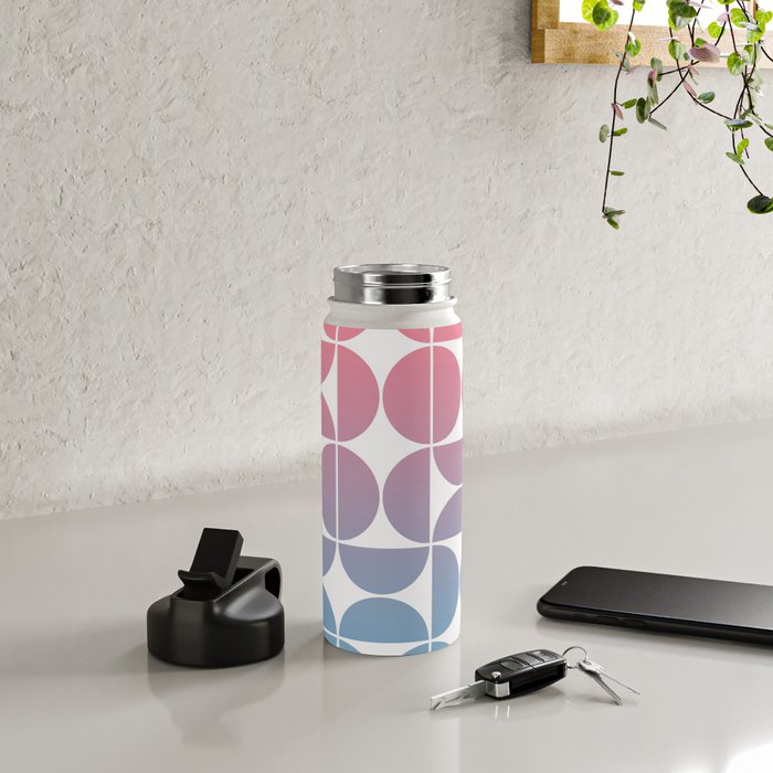 Geometric Gradient 01 Water Bottle Gallery Image 4