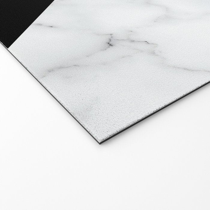 Get Naked, Bathroom Art, Meme, Black and White Marble Welcome Mat Gallery Image 2