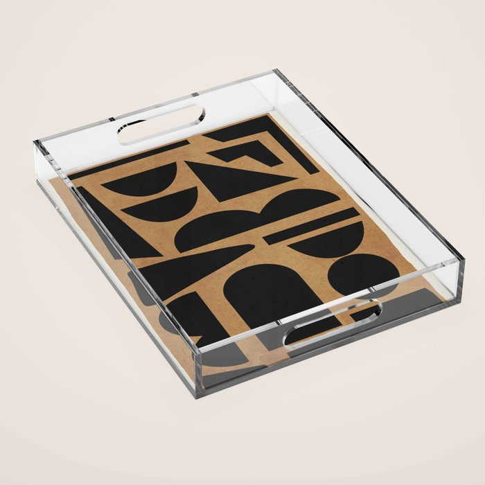 Abstract Shapes 59/3 Acrylic Tray Gallery Image 1