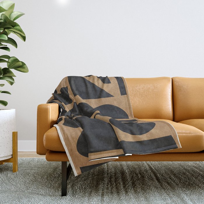 Abstract Shapes 59/3 Throw Blanket Gallery Image 1