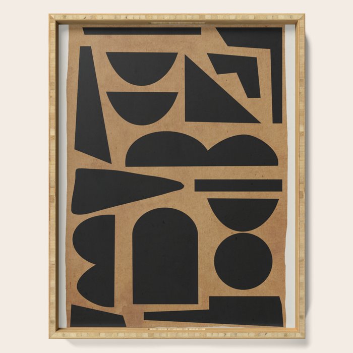 Abstract Shapes 59/3 Serving Tray Gallery Image 1