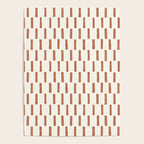 block print dash - terra cotta Poster Gallery Image 4