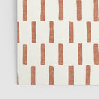 block print dash - terra cotta Poster Gallery Image 3