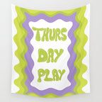 Thursday-Play Wall Tapestry Gallery Image 4
