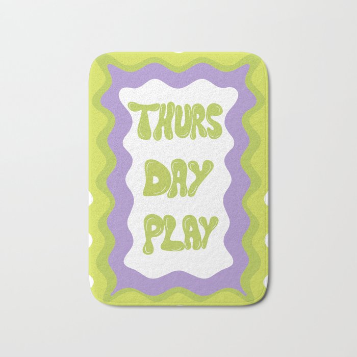 Thursday-Play Bath Mat Gallery Image 1