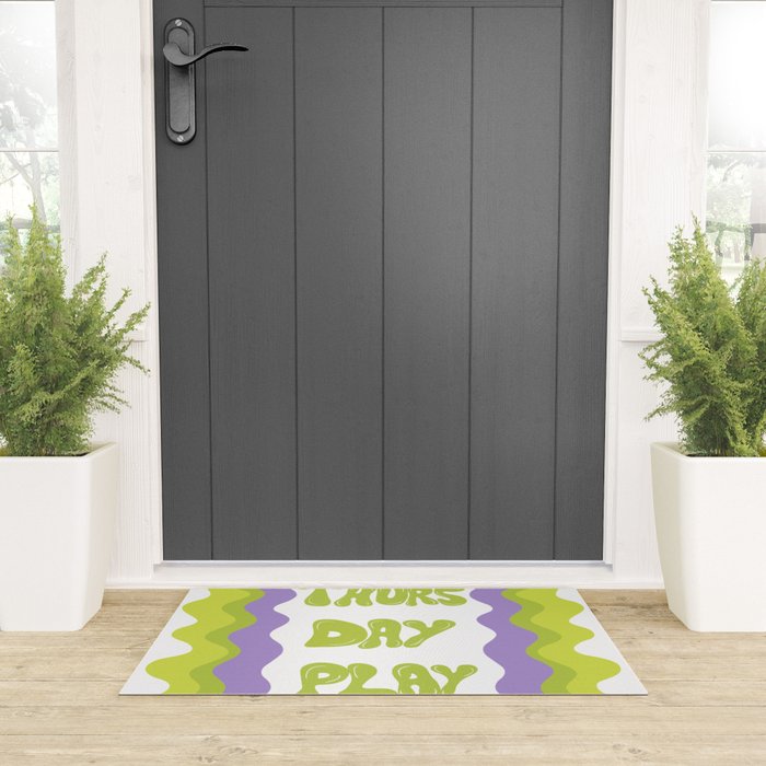 Thursday-Play Welcome Mat Gallery Image 3