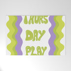Thursday-Play Welcome Mat Gallery Image 1