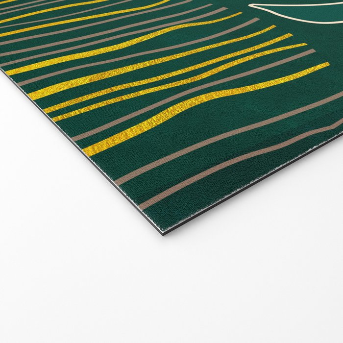 mid century shapes garden party 3 Welcome Mat Gallery Image 2