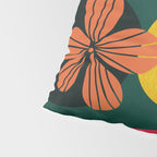 mid century shapes garden party 3 Pillow Sham Gallery Image 4