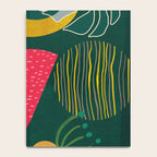 mid century shapes garden party 3 Notebook Gallery Image 4