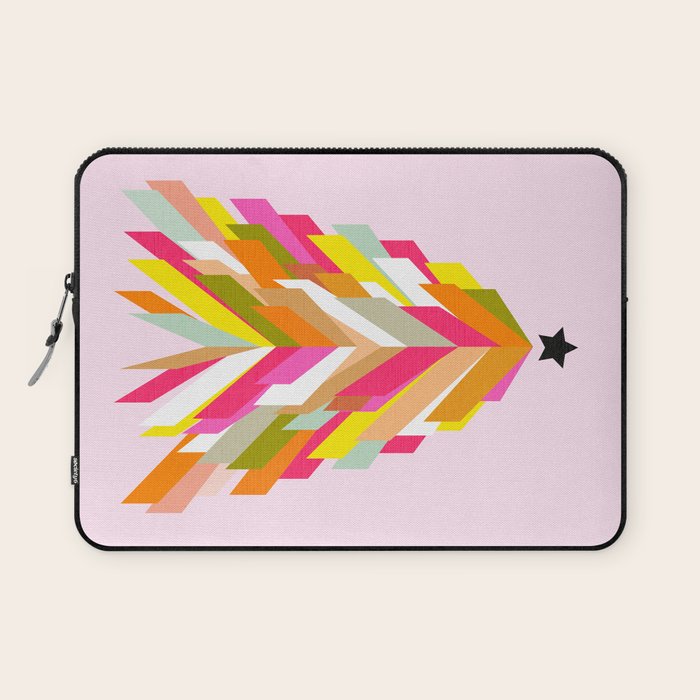Rainbow Christmas Tree Laptop Sleeve Gallery Image 1