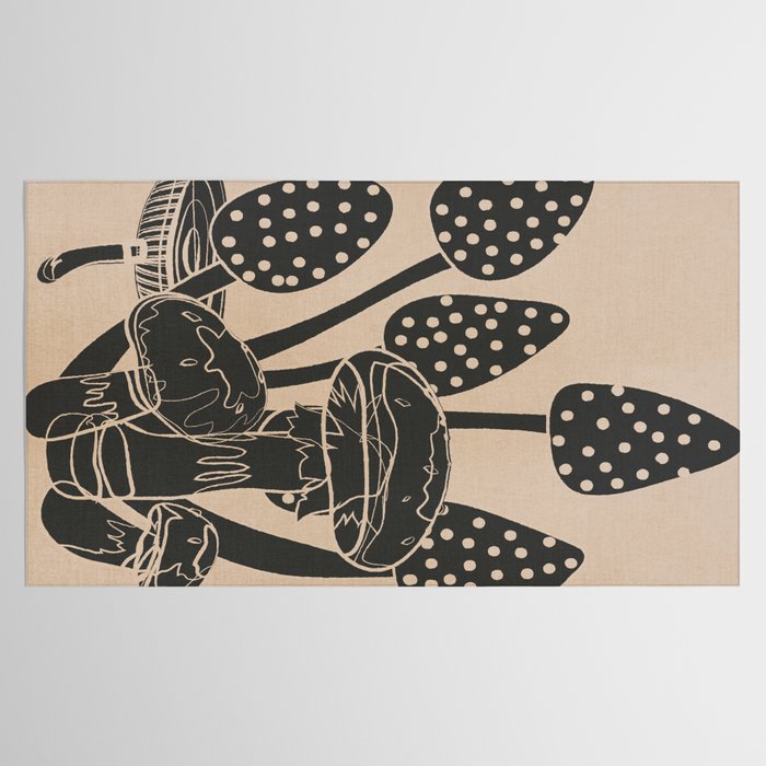 Abstract Mushrooms 6 Tablecloth Gallery Image 2