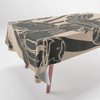Abstract Mushrooms 6 Tablecloth Gallery Image 1