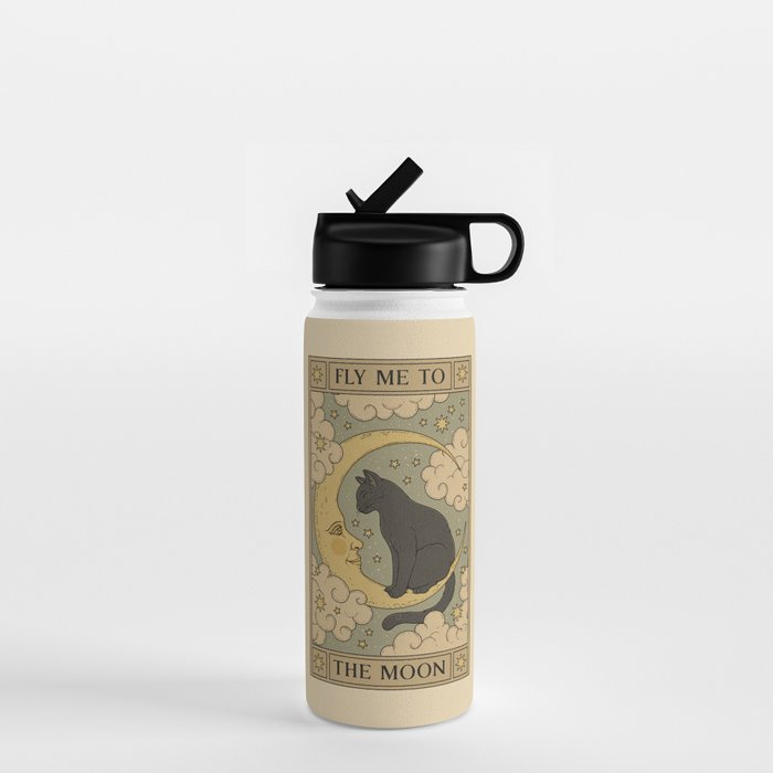 Fly Me to The Moon Water Bottle Gallery Image 1