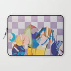 Modern artistic flowery tropical II Laptop Sleeve Gallery Image 1